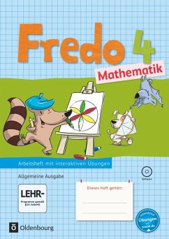 Fredo - Mathematik - Ausgabe A 4. Schuljahr für alle Bundesländer (außer Bayern) - Arbeitsheft mit interaktiven Übungen auf scook.de - Franzen-Stephan, Nicole;Strothmann, Anne;Dürr, Rita