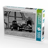 Ein Motiv aus dem Kalender Citroën 11 CV Traction Avant in schwarzweiss (Puzzle) Ein Motiv aus dem Kalender Citroën 11 CV Traction Avant in schwarzweiss (Puzzle)