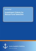 Investment Criteria for Mutual Fund Selection (eBook, PDF)