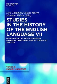 Studies in the History of the English Language VII (eBook, ePUB)