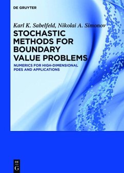 Stochastic Methods for Boundary Value Problems (eBook, PDF) - Sabelfeld, Karl K.; Simonov, Nikolai A.