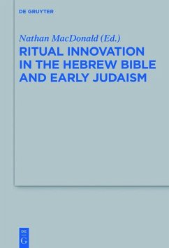Cover Ritual Innovation in the Hebrew Bible and Early Judaism (eBook, PDF)