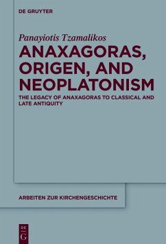 Cover Anaxagoras, Origen, and Neoplatonism (eBook, PDF)