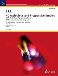 40 Melodische und progressive Etüden - Lee, Sebastian