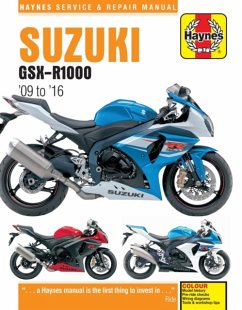 Suzuki GSX-R1000 (09 - 16) Haynes Repair Manual - Coombs, Matthew