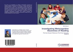 Investigating Metacognitive Awareness of Reading