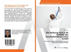 Die Haftung nach § 64 GmbHG des Geschäftsführers einer GmbH