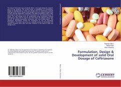 Formulation, Design & Development of solid Oral Dosage of Ceftriaxone