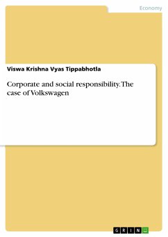 Corporate and social responsibility. The case of Volkswagen (eBook, PDF)