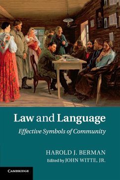Law and Language - Berman, Harold J.