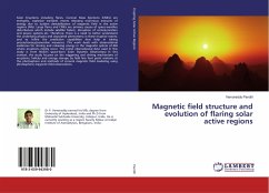 Magnetic field structure and evolution of flaring solar active regions
