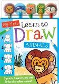 My First Learn to Draw: Animals [With Pencil Toppers]