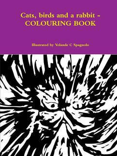 Cats, birds and a rabbit - COLOURING BOOK - Spagnolo, Yolande C