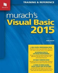 MURACHS VISUAL BASIC 2015 6/E - Boehm, Anne