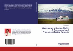 Abortion as a Human Right: A Conceptual and Phenomenological Analysis