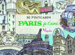 Paris, Je t'Aime: 20 Postcards Book - Lapin