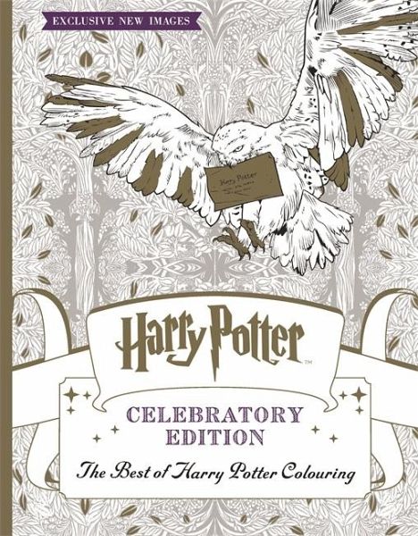 Warner　englisches　Buch　Celebratory　Colouring　Book　von　Harry　Brothers　Potter　Edition