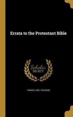 Errata to the Protestant Bible