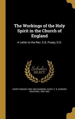 The Workings of the Holy Spirit in the Church of England - Manning, Henry Edward