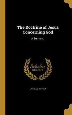 The Doctrine of Jesus Concerning God