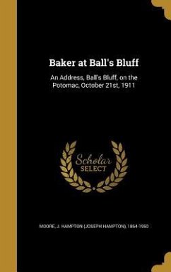 Baker at Ball's Bluff