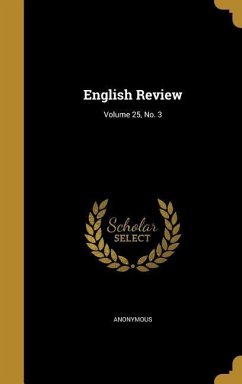 English Review; Volume 25, No. 3