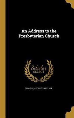 Cover An Address to the Presbyterian Church