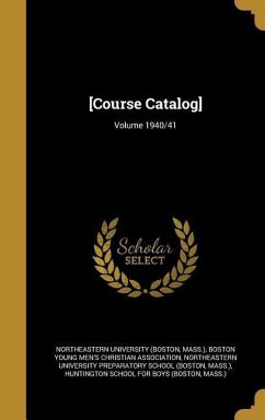 [Course Catalog]; Volume 1940/41