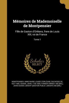 Mémoires de Mademoiselle de Montpensier