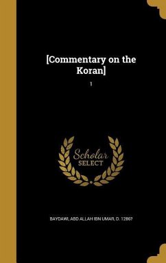 [Commentary on the Koran]; 1