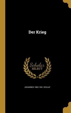 Der Krieg - Schlaf, Johannes