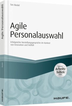 Agile Personalauswahl - inkl. Arbeitshilfen online - Riedel, Tim