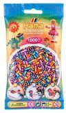 Hama 207-92 - Bügelperlen midi, Streifenperlen-Mix 92, gestreift (1000, mehrfarbig)