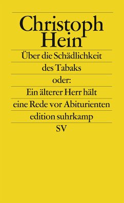 Über die Schädlichkeit des Tabaks (eBook, ePUB) - Hein, Christoph