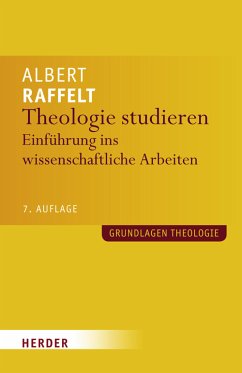 Theologie studieren (eBook, PDF) - Raffelt, Prof. Albert