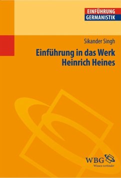 Einführung in das Werk Heinrich Heines (eBook, PDF) - Singh, Sikander