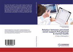 Relation between perceived social support,PCS,physical & mental health
