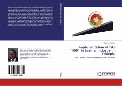 Implementation of ISO 14001 in Leather Industry in Ethiopia