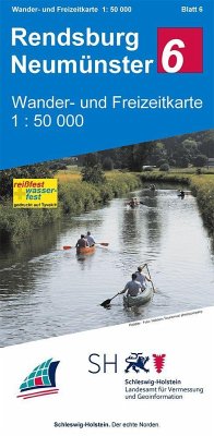 Wander- und Freizeitkarte Rendsburg - Neumünster
