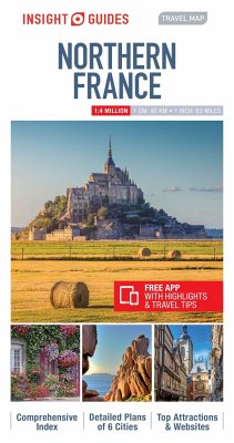 Insight Guides Travel Map Northern France - APA Publications Limited