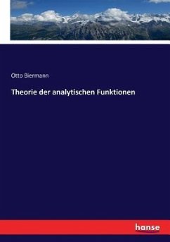 Theorie der analytischen Funktionen