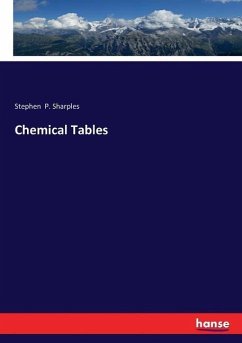Chemical Tables - Sharples, Stephen P.
