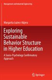 Exploring Sustainable Behavior Structure in Higher Education