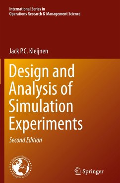 Design and Analysis of Simulation Experiments - Kleijnen, Jack P.C.
