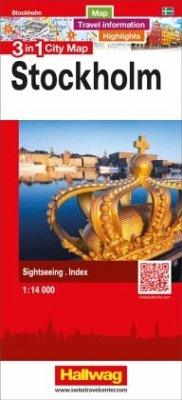 Cover Hallwag Stadtplan Stockholm