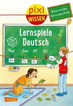 Basiswissen Grundschule: Lernspiele Deutsch / Pixi Wissen Bd.98 - Bade, Eva