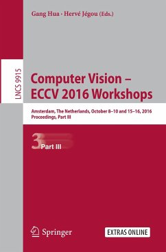 Computer Vision ¿ ECCV 2016 Workshops