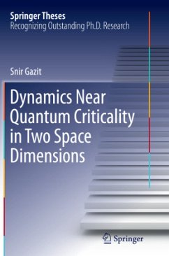 Dynamics Near Quantum Criticality in Two Space Dimensions - Gazit, Snir