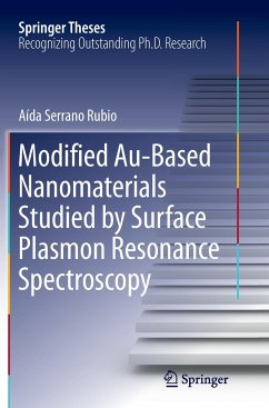 Modified Au-Based Nanomaterials Studied by Surface Plasmon Resonance Spectroscopy - Rubio, Aída Serrano