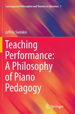 Teaching Performance: A Philosophy of Piano Pedagogy - Swinkin, Jeffrey